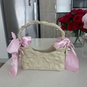 Ottolinger Cream and Pink Women's Bag